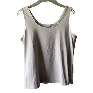 chicos 2 top White Tank